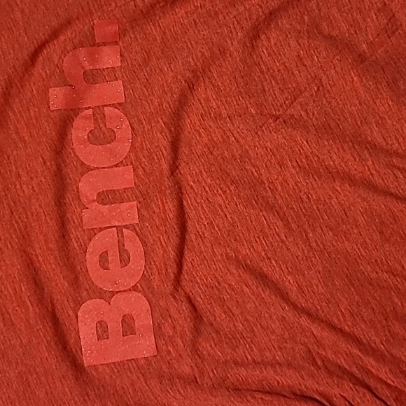 Bench Women's small long sleeve t-shirt with ruched sides, logo, NWT - Picture 5 of 10